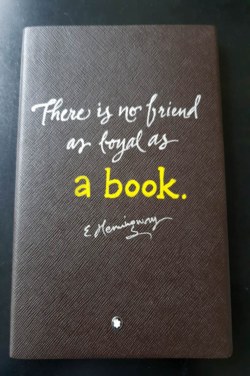 Callig on Leather goods