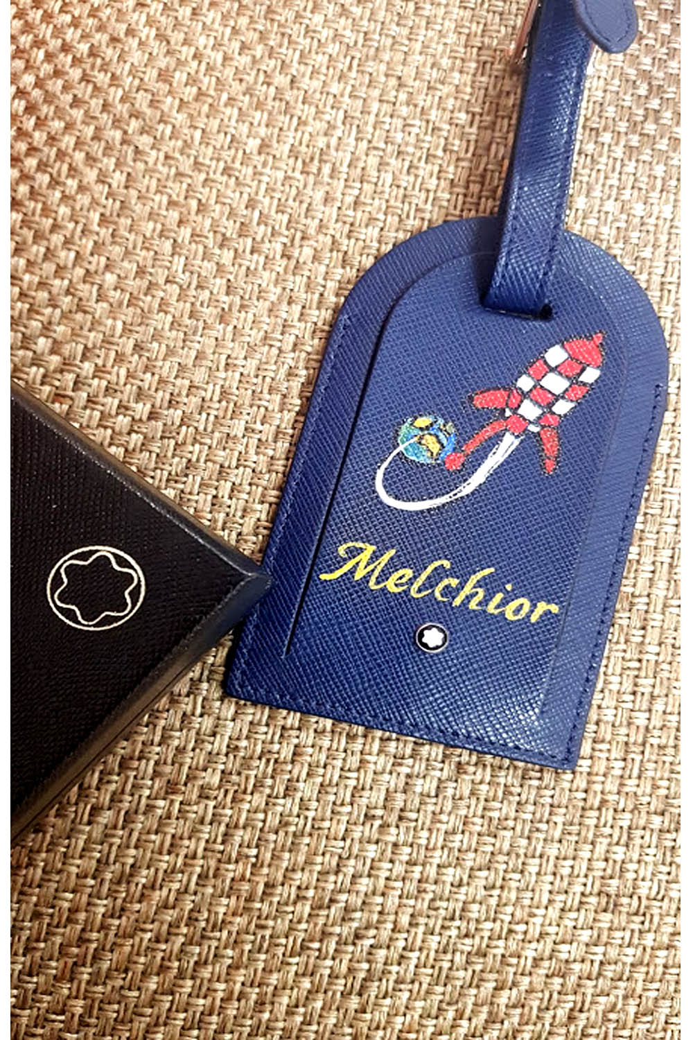 Callig on Leather goods