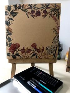 Docket for square artworks by Likhawat