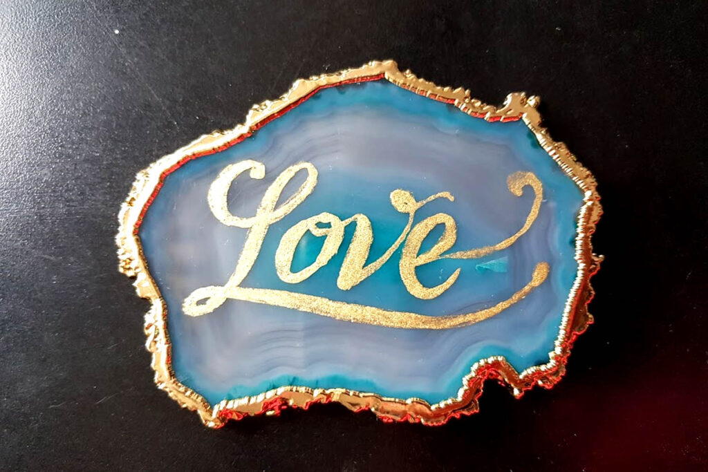 Stationery calligraphy pieces